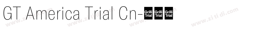 GT America Trial Cn字体转换 GT America Trial Cn字体转换
